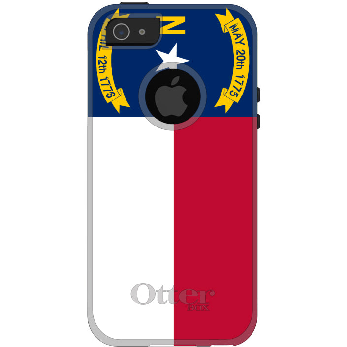 North Carolina State Flag OtterBox Commuter Case for iPhone & Galaxy, view 5