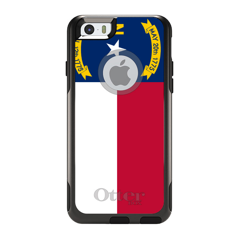 North Carolina State Flag OtterBox Commuter Case for iPhone & Galaxy, view 4