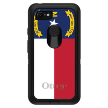 DistinctInk™ OtterBox Defender Series Case for Apple iPhone / Samsung Galaxy / Google Pixel - North Carolina State Flag