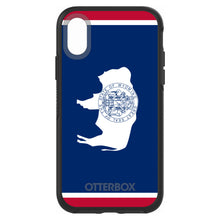 DistinctInk™ OtterBox Symmetry Series Case for Apple iPhone / Samsung Galaxy / Google Pixel - Wyoming State Flag