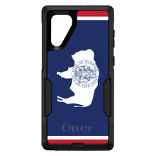 DistinctInk™ OtterBox Commuter Series Case for Apple iPhone or Samsung Galaxy - Wyoming State Flag