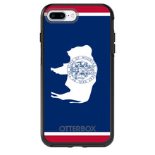 DistinctInk™ OtterBox Symmetry Series Case for Apple iPhone / Samsung Galaxy / Google Pixel - Wyoming State Flag