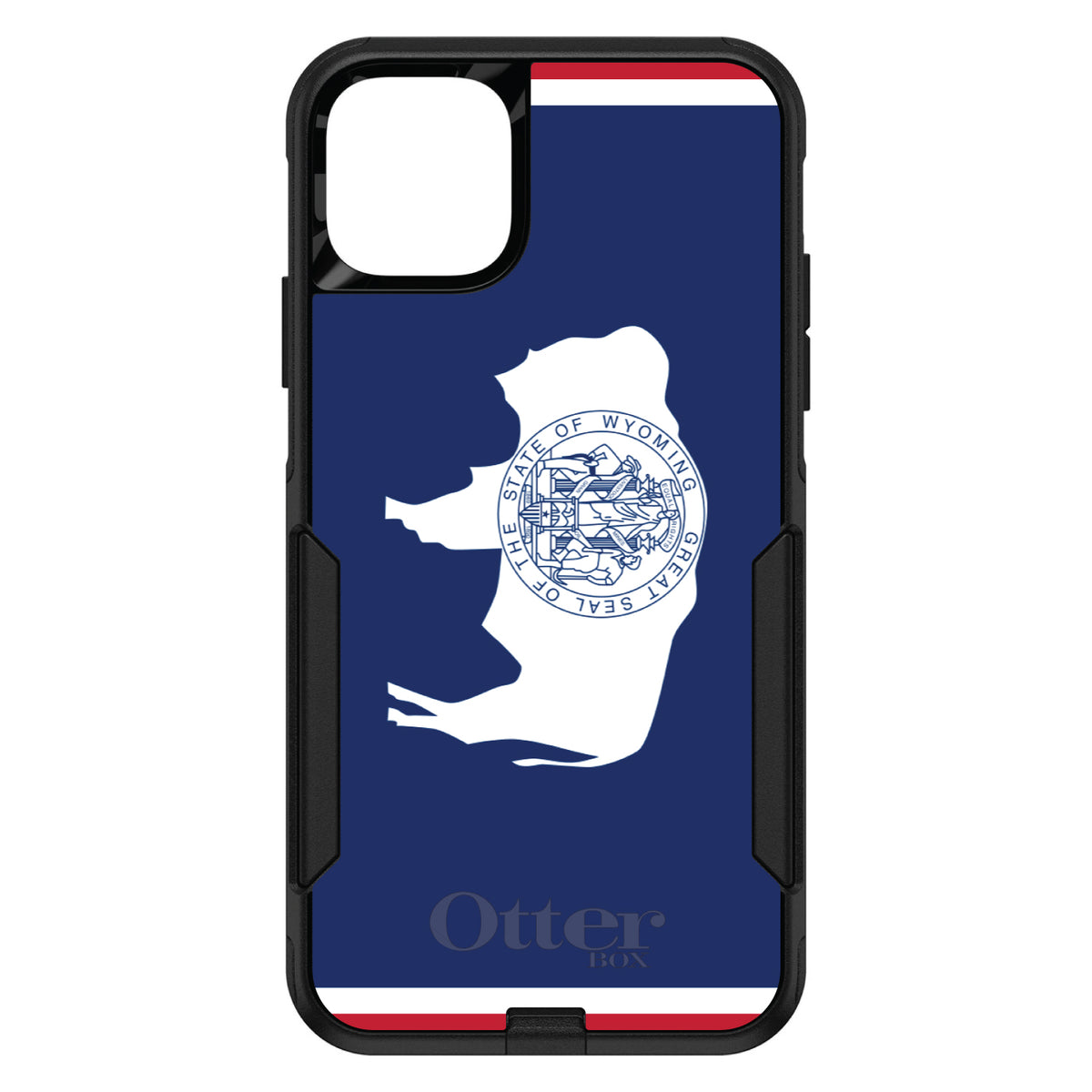 Wyoming State Flag OtterBox Commuter Case for iPhone & Galaxy, view 2