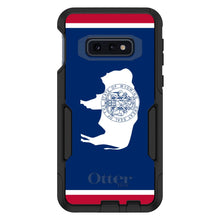 DistinctInk™ OtterBox Commuter Series Case for Apple iPhone or Samsung Galaxy - Wyoming State Flag