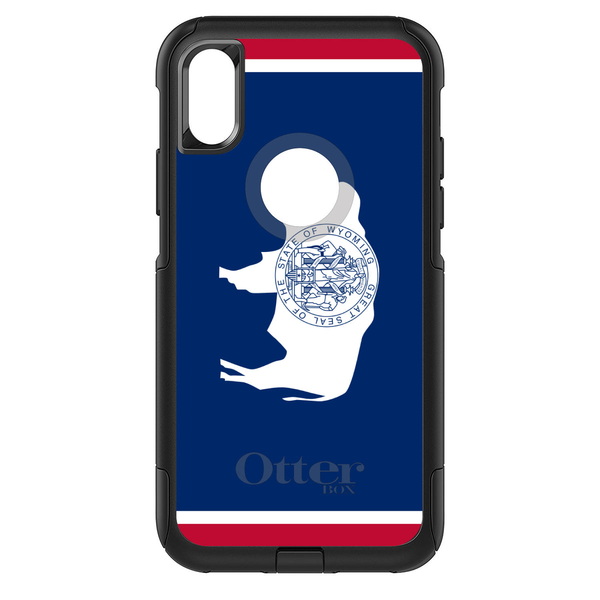Wyoming State Flag OtterBox Commuter Case for iPhone & Galaxy, view 3