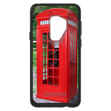 DistinctInk™ OtterBox Symmetry Series Case for Apple iPhone / Samsung Galaxy / Google Pixel - Red London Phone Booth