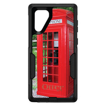 DistinctInk™ OtterBox Commuter Series Case for Apple iPhone or Samsung Galaxy - Red London Phone Booth