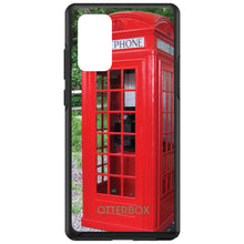 DistinctInk™ OtterBox Symmetry Series Case for Apple iPhone / Samsung Galaxy / Google Pixel - Red London Phone Booth