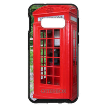 DistinctInk™ OtterBox Symmetry Series Case for Apple iPhone / Samsung Galaxy / Google Pixel - Red London Phone Booth