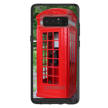 DistinctInk™ OtterBox Symmetry Series Case for Apple iPhone / Samsung Galaxy / Google Pixel - Red London Phone Booth