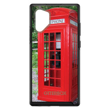 DistinctInk™ OtterBox Symmetry Series Case for Apple iPhone / Samsung Galaxy / Google Pixel - Red London Phone Booth