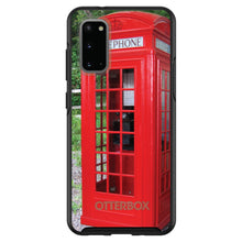 DistinctInk™ OtterBox Symmetry Series Case for Apple iPhone / Samsung Galaxy / Google Pixel - Red London Phone Booth