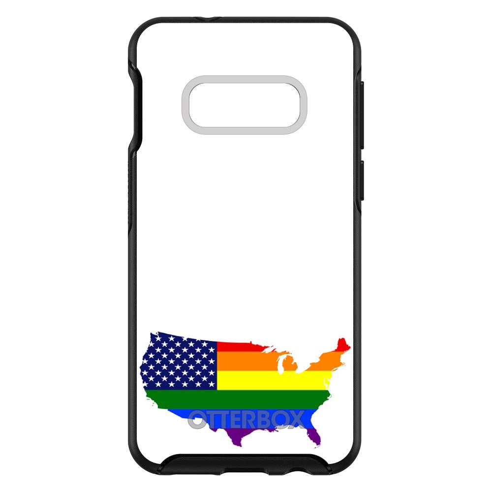 US Map Gay Pride Flag OtterBox Symmetry Case for iPhone & Galaxy, view 7