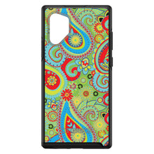 DistinctInk™ OtterBox Symmetry Series Case for Apple iPhone / Samsung Galaxy / Google Pixel - Green Red Blue Paisley