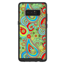 DistinctInk™ OtterBox Symmetry Series Case for Apple iPhone / Samsung Galaxy / Google Pixel - Green Red Blue Paisley