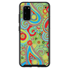 DistinctInk™ OtterBox Symmetry Series Case for Apple iPhone / Samsung Galaxy / Google Pixel - Green Red Blue Paisley