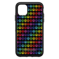 Black Rainbow Peace Signs OtterBox Symmetry Case for iPhone & Galaxy