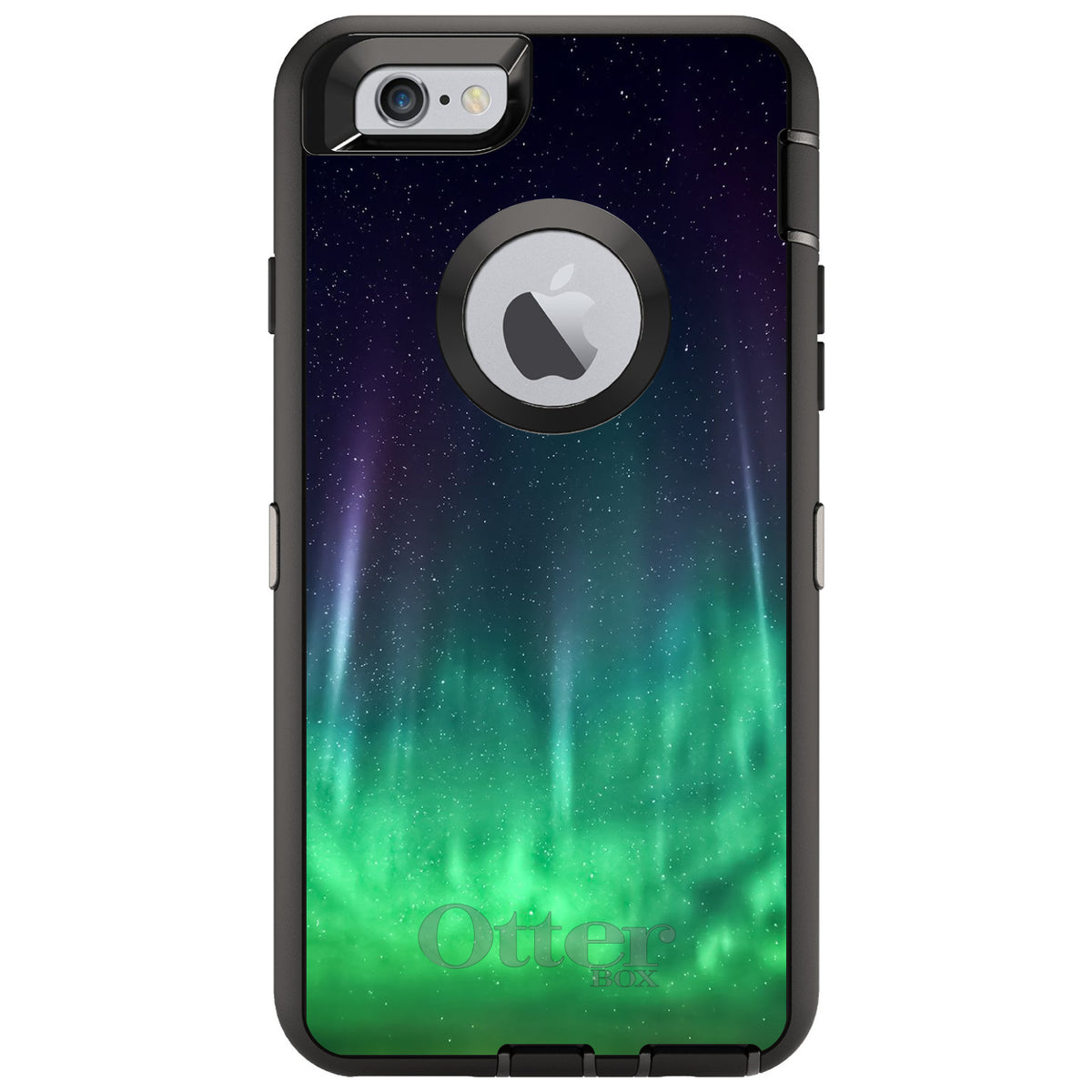 Aurora Borealis Northern Lights OtterBox Defender Case for iPhone & Galaxy, view 4