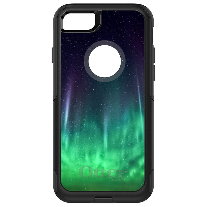DistinctInk™ OtterBox Commuter Series Case for Apple iPhone or Samsung Galaxy - Aurora Borealis Northern Lights