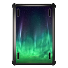 DistinctInk™ OtterBox Defender Series Case for Apple iPad / iPad Pro / iPad Air / iPad Mini - Aurora Borealis Northern Lights