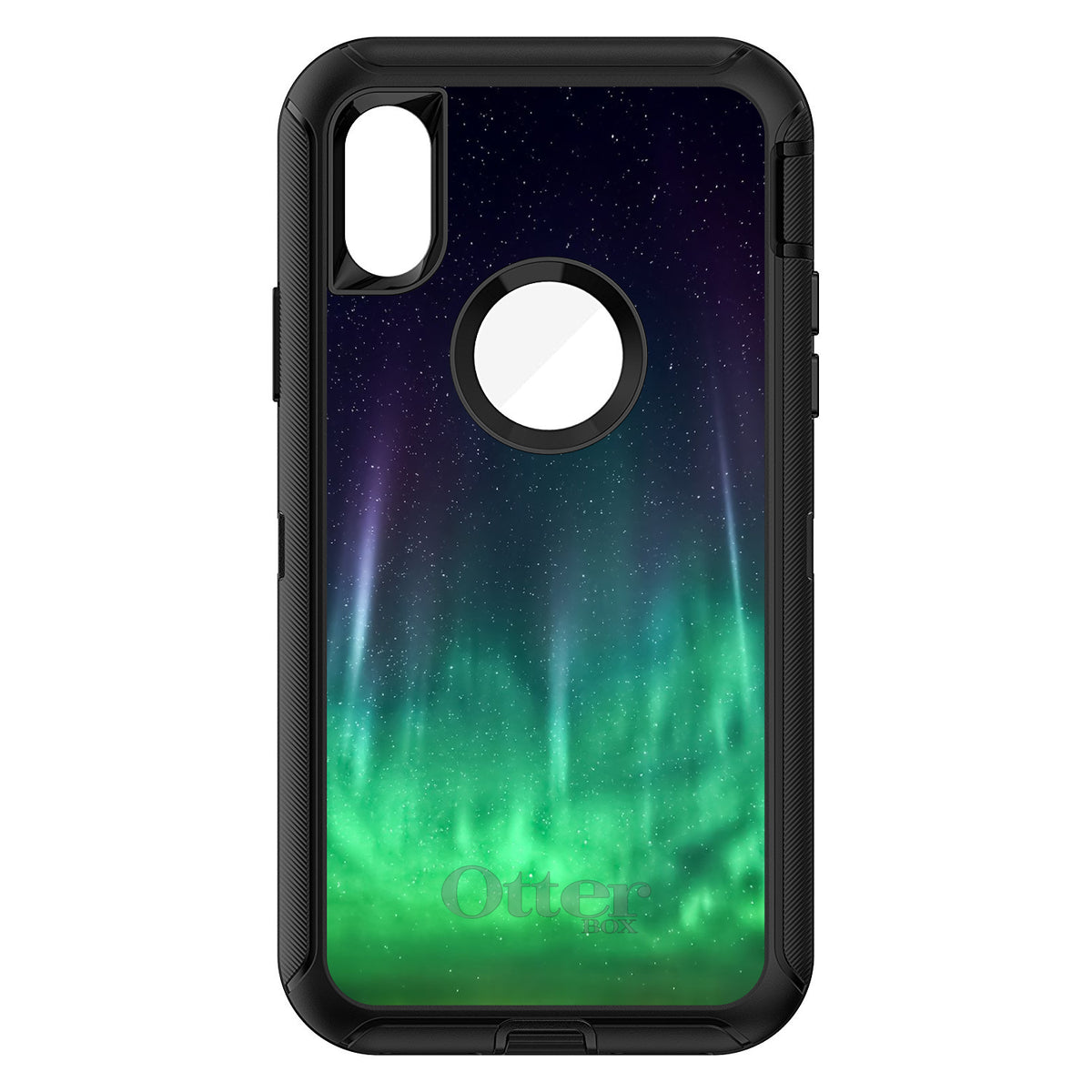 Aurora Borealis Northern Lights OtterBox Defender Case for iPhone & Galaxy, view 3