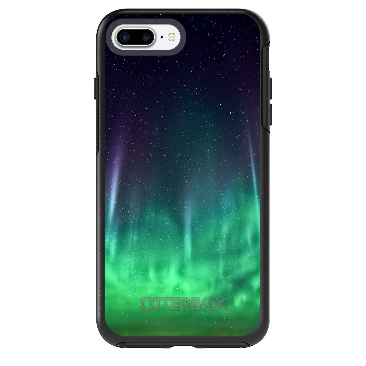 Aurora Borealis Northern Lights OtterBox Symmetry Case for iPhone & Galaxy, view 2