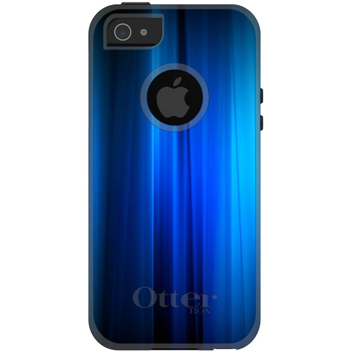 Bright Blue Curtain OtterBox Commuter Case for iPhone & Galaxy, view 5