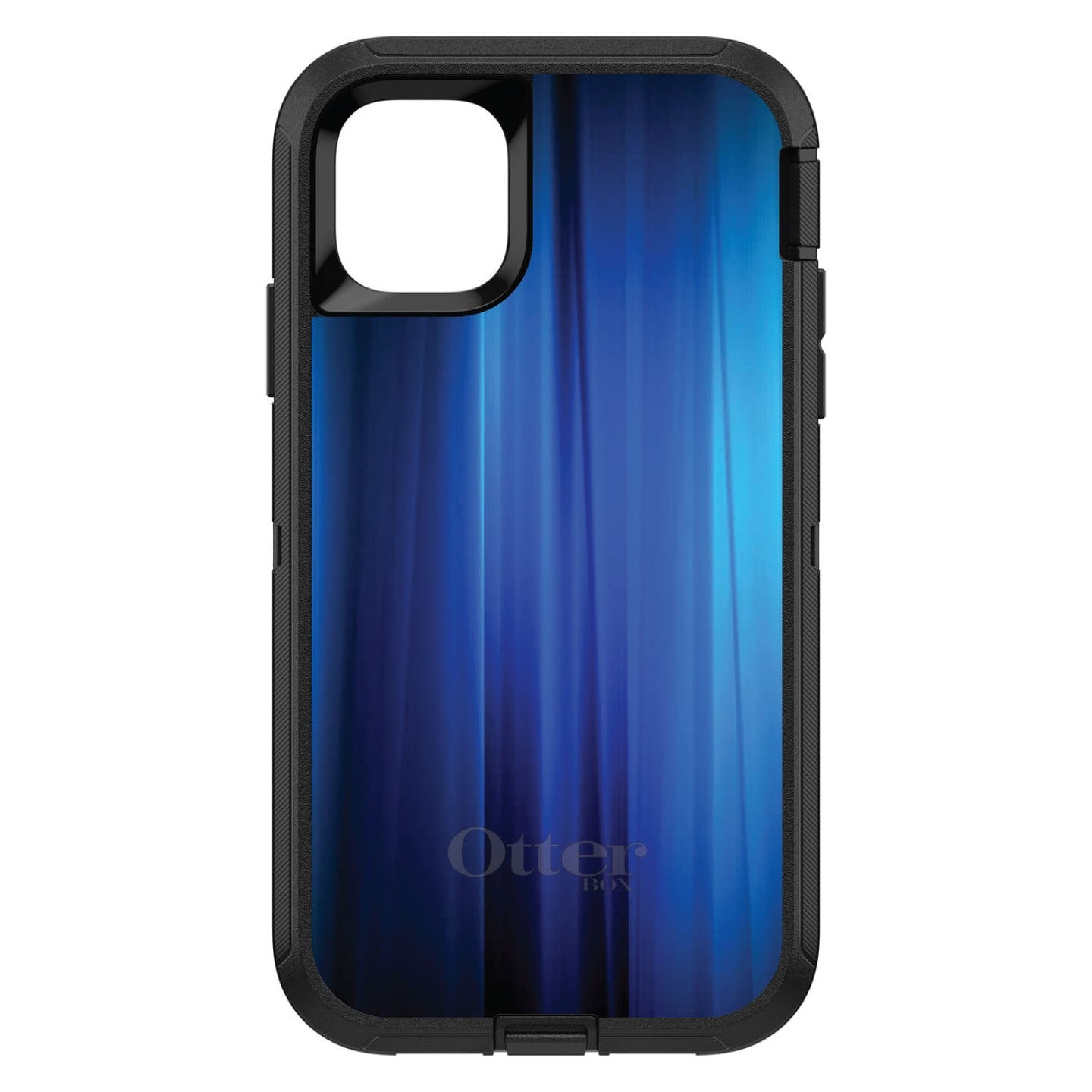 DistinctInk™ OtterBox Defender Series Case for Apple iPhone / Samsung Galaxy / Google Pixel - Bright Blue Curtain