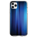 Bright Blue Curtain Clear Shockproof iPhone Case