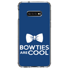 DistinctInk® Clear Shockproof Hybrid Case for Apple iPhone / Samsung Galaxy / Google Pixel - Bow Ties Are Cool