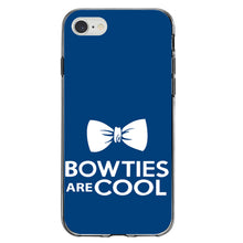 DistinctInk® Clear Shockproof Hybrid Case for Apple iPhone / Samsung Galaxy / Google Pixel - Bow Ties Are Cool