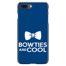 DistinctInk® Hard Plastic Snap-On Case for Apple iPhone or Samsung Galaxy - Bow Ties Are Cool