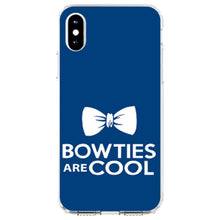 DistinctInk® Clear Shockproof Hybrid Case for Apple iPhone / Samsung Galaxy / Google Pixel - Bow Ties Are Cool