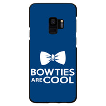 DistinctInk® Hard Plastic Snap-On Case for Apple iPhone or Samsung Galaxy - Bow Ties Are Cool