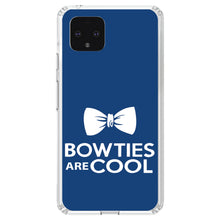 DistinctInk® Clear Shockproof Hybrid Case for Apple iPhone / Samsung Galaxy / Google Pixel - Bow Ties Are Cool