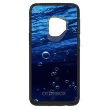 DistinctInk™ OtterBox Symmetry Series Case for Apple iPhone / Samsung Galaxy / Google Pixel - Water Bubbles Blue