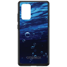DistinctInk™ OtterBox Symmetry Series Case for Apple iPhone / Samsung Galaxy / Google Pixel - Water Bubbles Blue