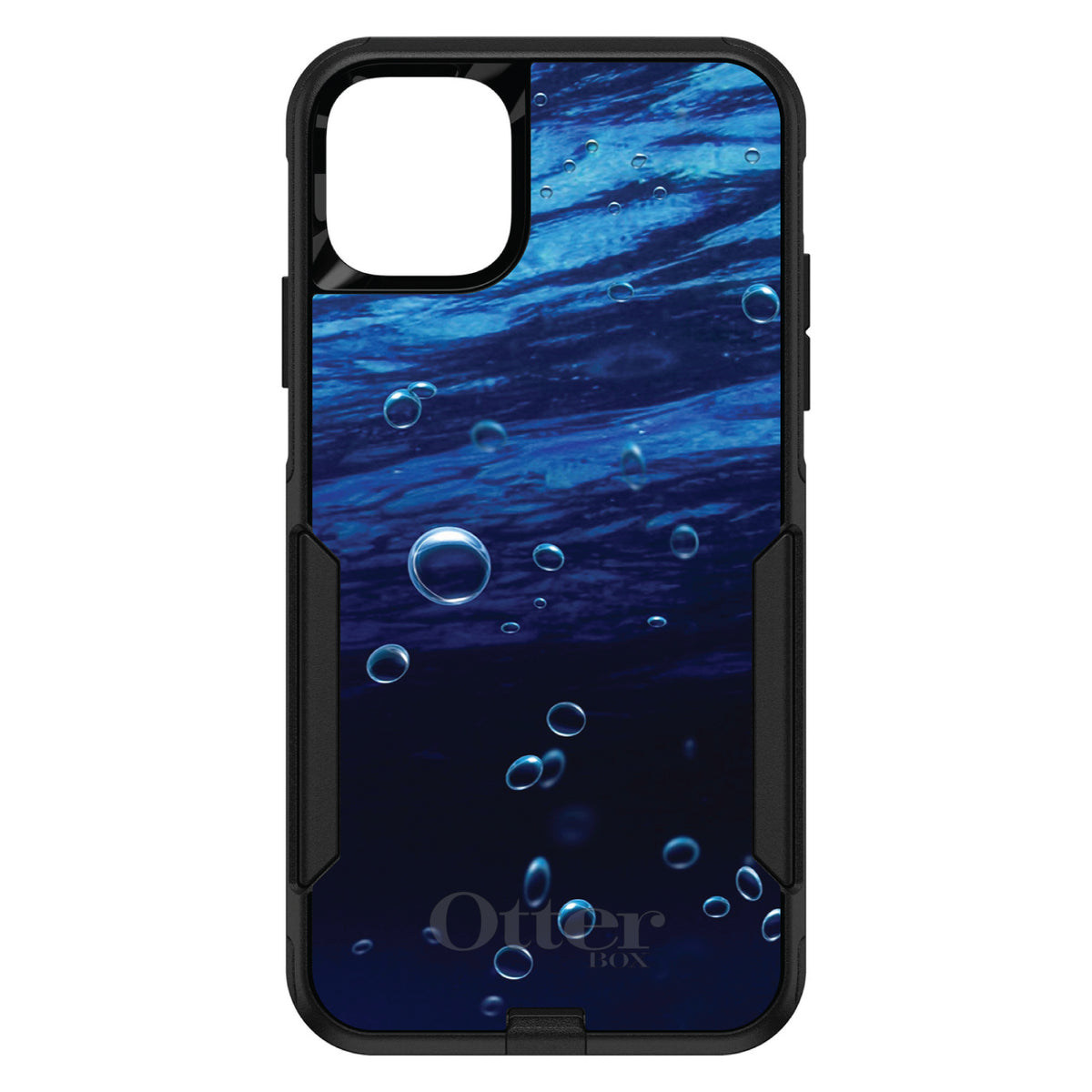 Water Bubbles Blue OtterBox Commuter Case for iPhone & Galaxy, view 2
