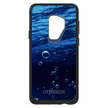 DistinctInk™ OtterBox Symmetry Series Case for Apple iPhone / Samsung Galaxy / Google Pixel - Water Bubbles Blue