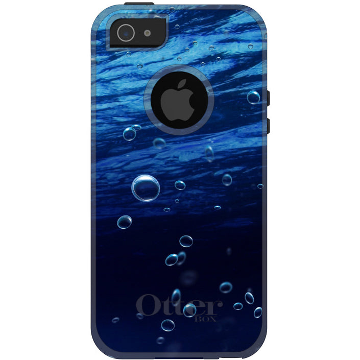 Water Bubbles Blue OtterBox Commuter Case for iPhone & Galaxy, view 5
