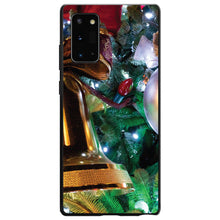 DistinctInk® Hard Plastic Snap-On Case for Apple iPhone or Samsung Galaxy - Christmas Ornaments Bell
