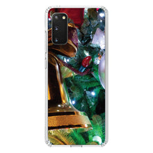 DistinctInk® Clear Shockproof Hybrid Case for Apple iPhone / Samsung Galaxy / Google Pixel - Christmas Ornaments Bell