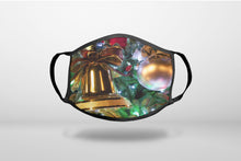Christmas Ornaments Bell - 3-Ply Reusable Soft Face Mask Covering, Unisex, Cotton Inner Layer