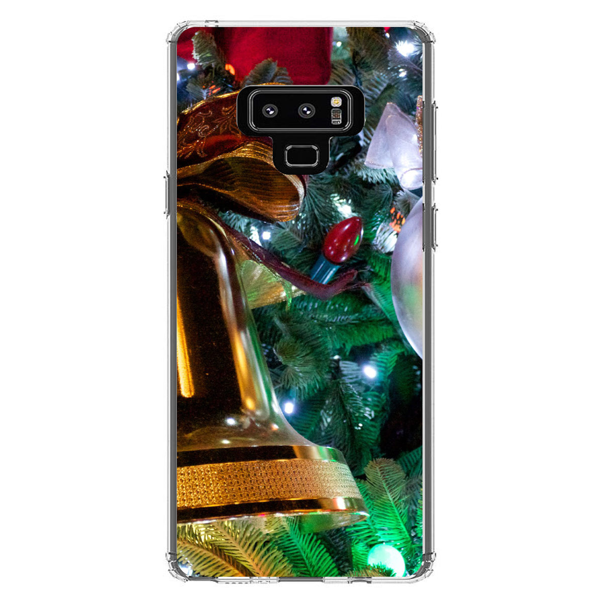 Christmas Ornaments Bell Clear Shockproof iPhone Case, view 11