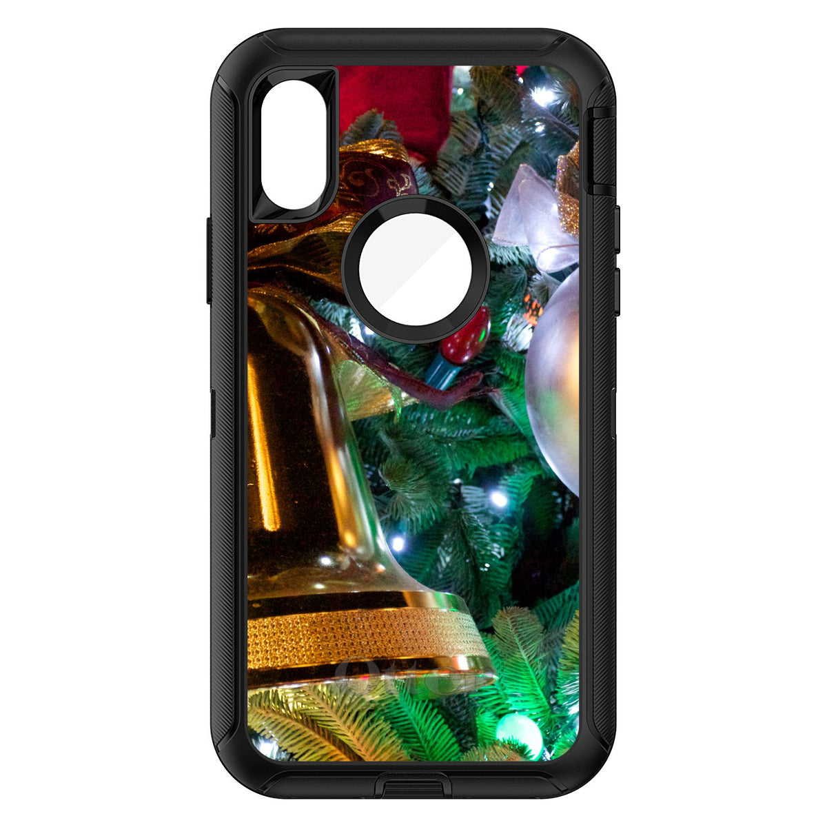 Christmas Ornaments Bell OtterBox Defender Case for iPhone & Galaxy, view 3