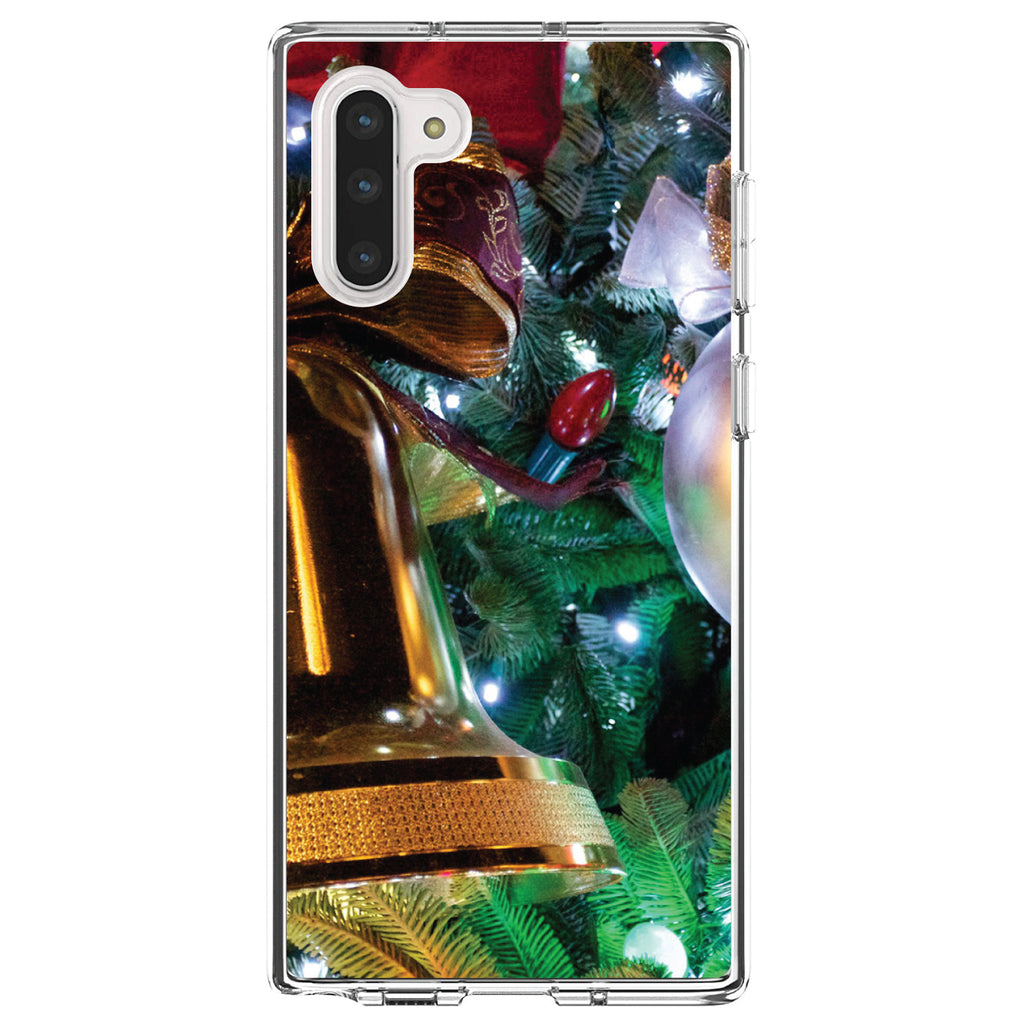 Christmas Ornaments Bell Clear Shockproof iPhone Case, view 9
