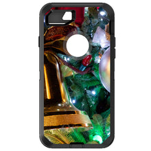DistinctInk™ OtterBox Defender Series Case for Apple iPhone / Samsung Galaxy / Google Pixel - Christmas Ornaments Bell
