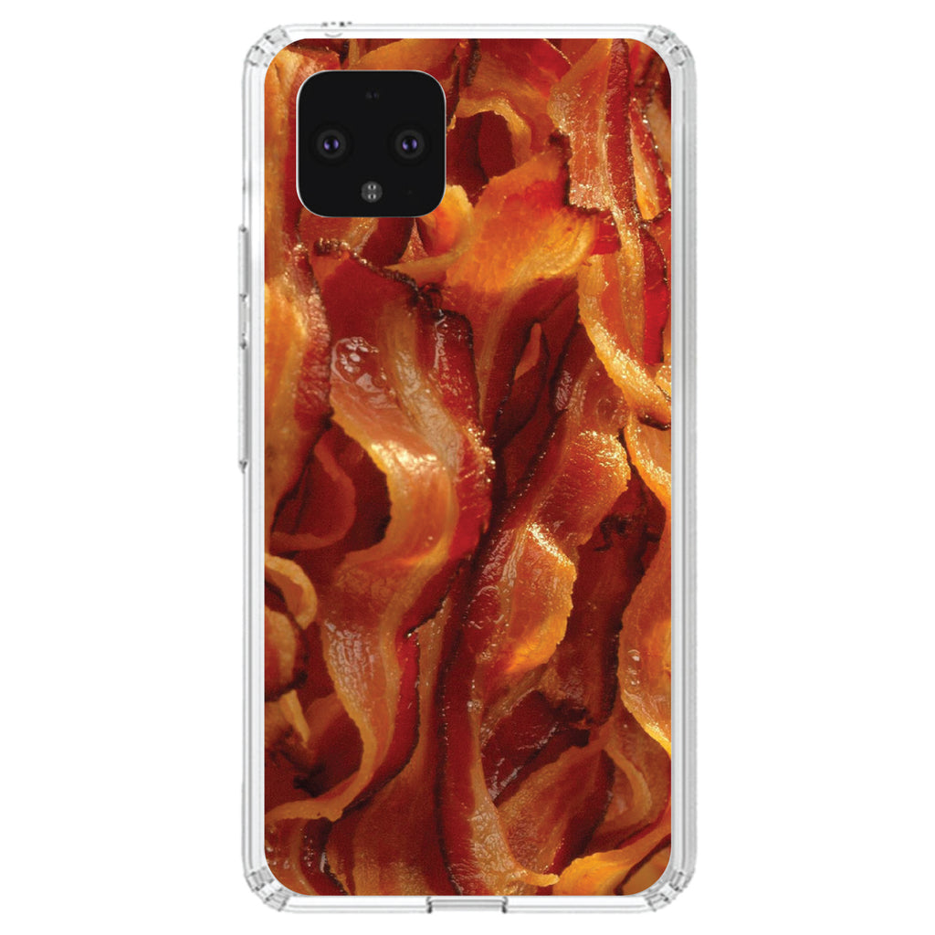 Crispy Strips of Bacon Clear Shockproof iPhone Case, view 23