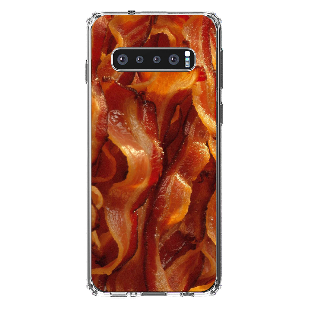 Crispy Strips of Bacon Clear Shockproof iPhone Case, view 16