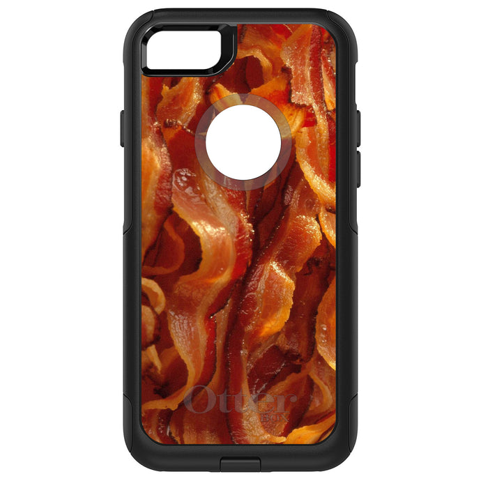 DistinctInk OtterBox Commuter Series Case for Apple iPhone or Samsung Galaxy - Crispy Strips of Bacon
